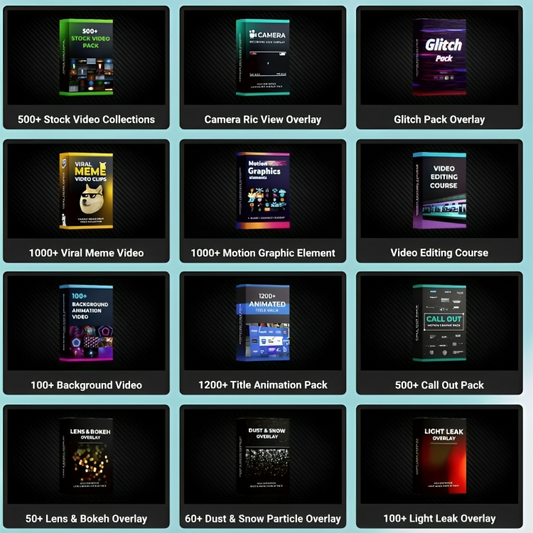 01 Best Video Editing Bundle ( All in One )