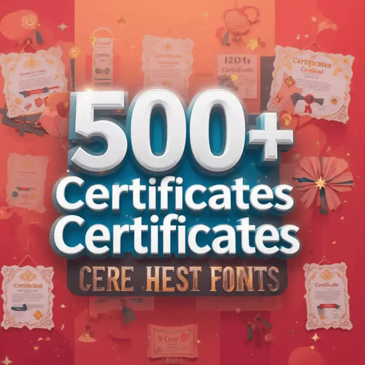 500+ Certificate Templates – High-Quality, Customizable & Ready-to-Print Designs